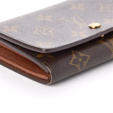 vintage louis vuitton monogram porte tresor wallet|LOUIS VUITTON Monogram Porte Tresor International Wallet.